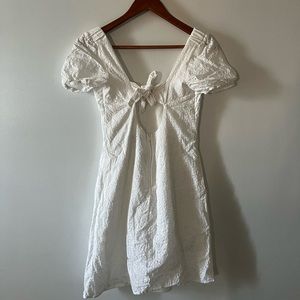 White Summer Mini Dress